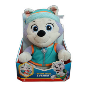 PAW Patrol Bedtime Plush Everest Reversible Uniform Pajamas Soft Toy